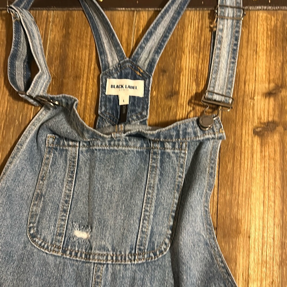 Black Label overalls NWOT